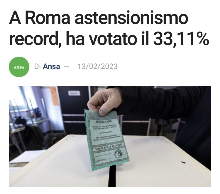 manolo_loop's tweet image. Questa democrazia è un imbroglio.

Schieramenti sedicenti opposti propongono le medesime politiche neoliberiste. Uno con un piglio autoritario, l’altro con un’apparenza progressista.

Se le prospettive economiche sono le stesse, a che serve votare?

#elezioniregionali2023 #LMV