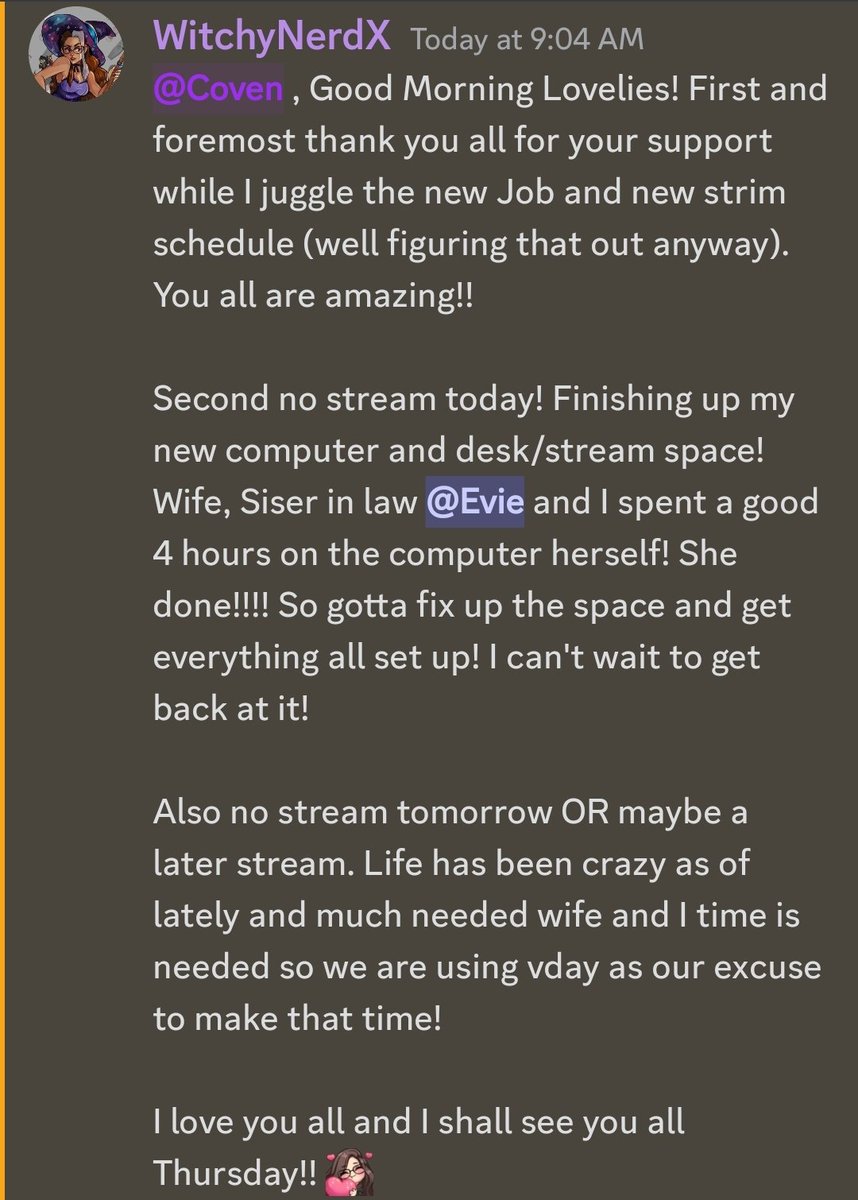 WitchyNerdX's tweet photo. Update for this week! I am so excited for these updates and can't wait!!! https://t.co/Hs3JLwtleZ