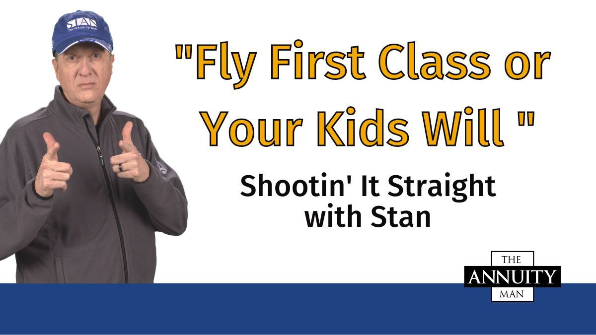 You've worked long and hard to save for a comfortable retirement. Now it's time to ENJOY IT, 'cause you can't take it with you when you go.

From one parent to another, here's my hot take: Fly first class, or your kids will.

Watch the full episode here: fal.cn/3vPPq