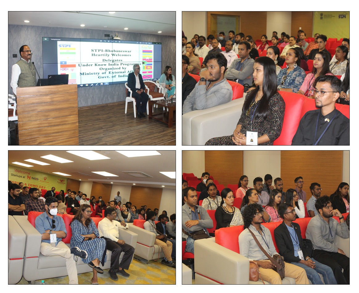 stpibbsr's tweet photo. @stpiindia has played a phenomenal role in promoting external IT Trades and emergence of India as IT Superpower in the World accentuated Sh.Surya Pattanayak,Director @stpibbsr while interacting with the foreign delegates under #KnowIndiaProgram (KIP) organised by MEA,GoI. https://t.co/zOakEPKVWq