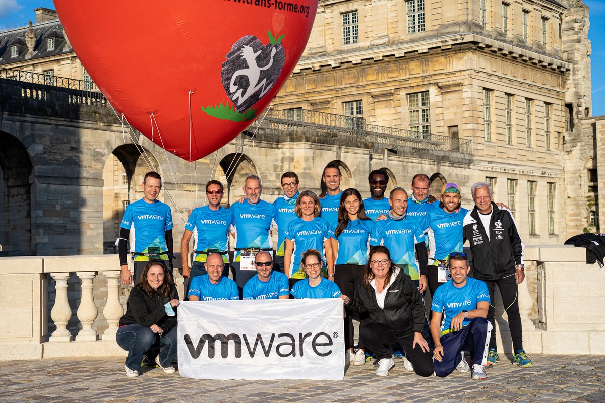 🏃💪Challenges are our specialty! The <a href="/VMware_Fr/">VMware France</a> <a href="/CVmware/">Course du Coeur Vmware</a> team is getting ready for the 36th edition of <a href="/LaCourseduCoeur/">La Course du Coeur</a>! 14 motivated runners &amp; 3 companions are ready to run +750km to raise awareness about organ donation! @TransFormeDON ❤️ March 22, here we go!