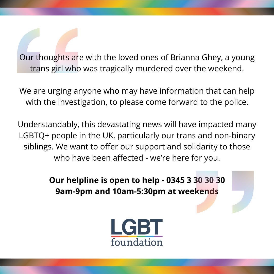 LGBT Foundation tweet media