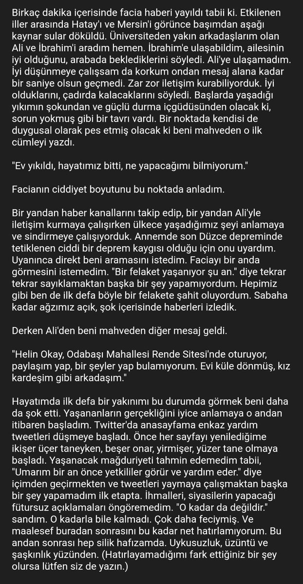 badtaniye's tweet photo. Bu yazıyı bu acıyı bizimle yaşayan herkese yaymanız, okumanız ve okutturmanız konusunda son kez tekrar size güveniyorum. Yardımlarınız için teşekkür ederim. https://t.co/sRnz9LsjRz