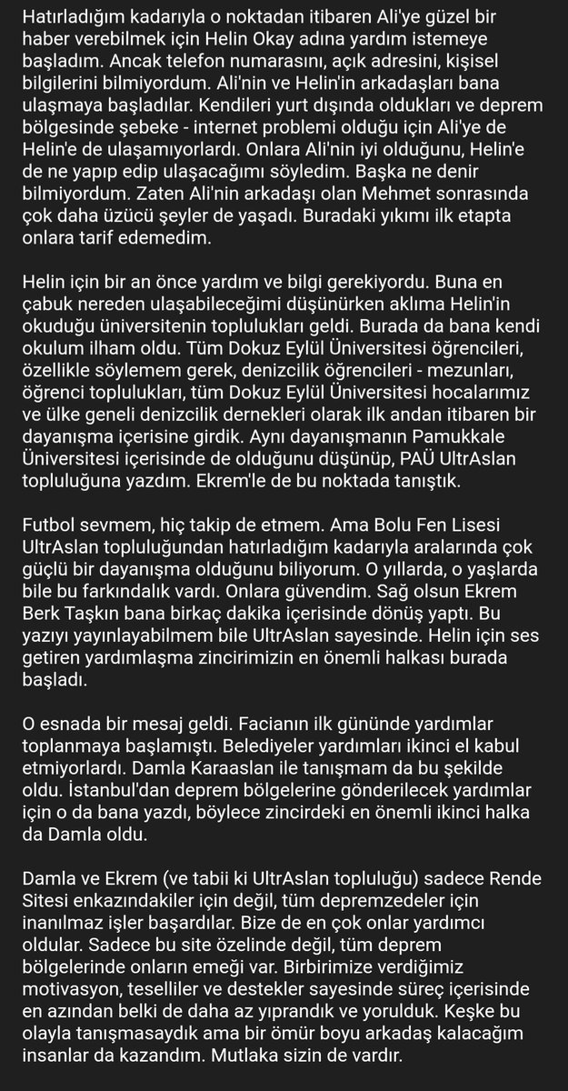badtaniye's tweet photo. Bu yazıyı bu acıyı bizimle yaşayan herkese yaymanız, okumanız ve okutturmanız konusunda son kez tekrar size güveniyorum. Yardımlarınız için teşekkür ederim. https://t.co/sRnz9LsjRz