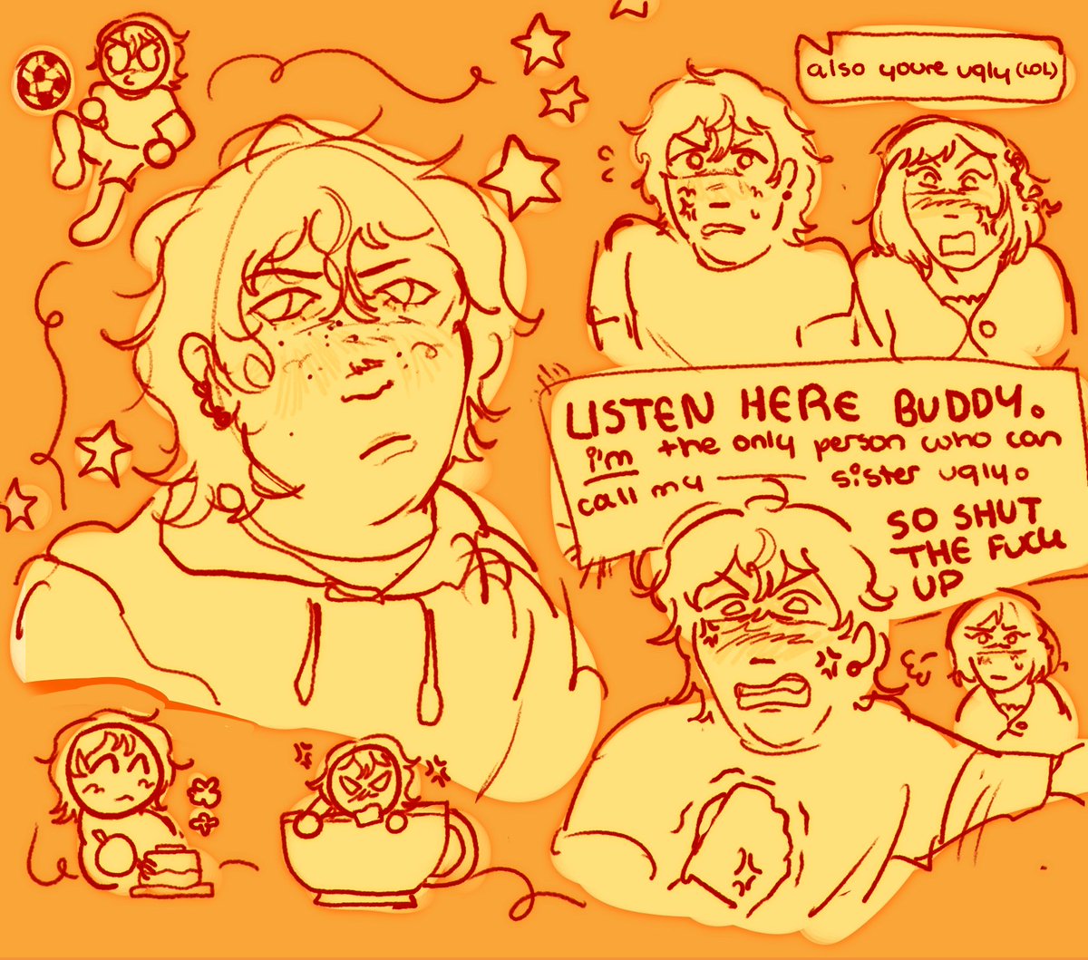 some akito doodles...
#prsk_FA 