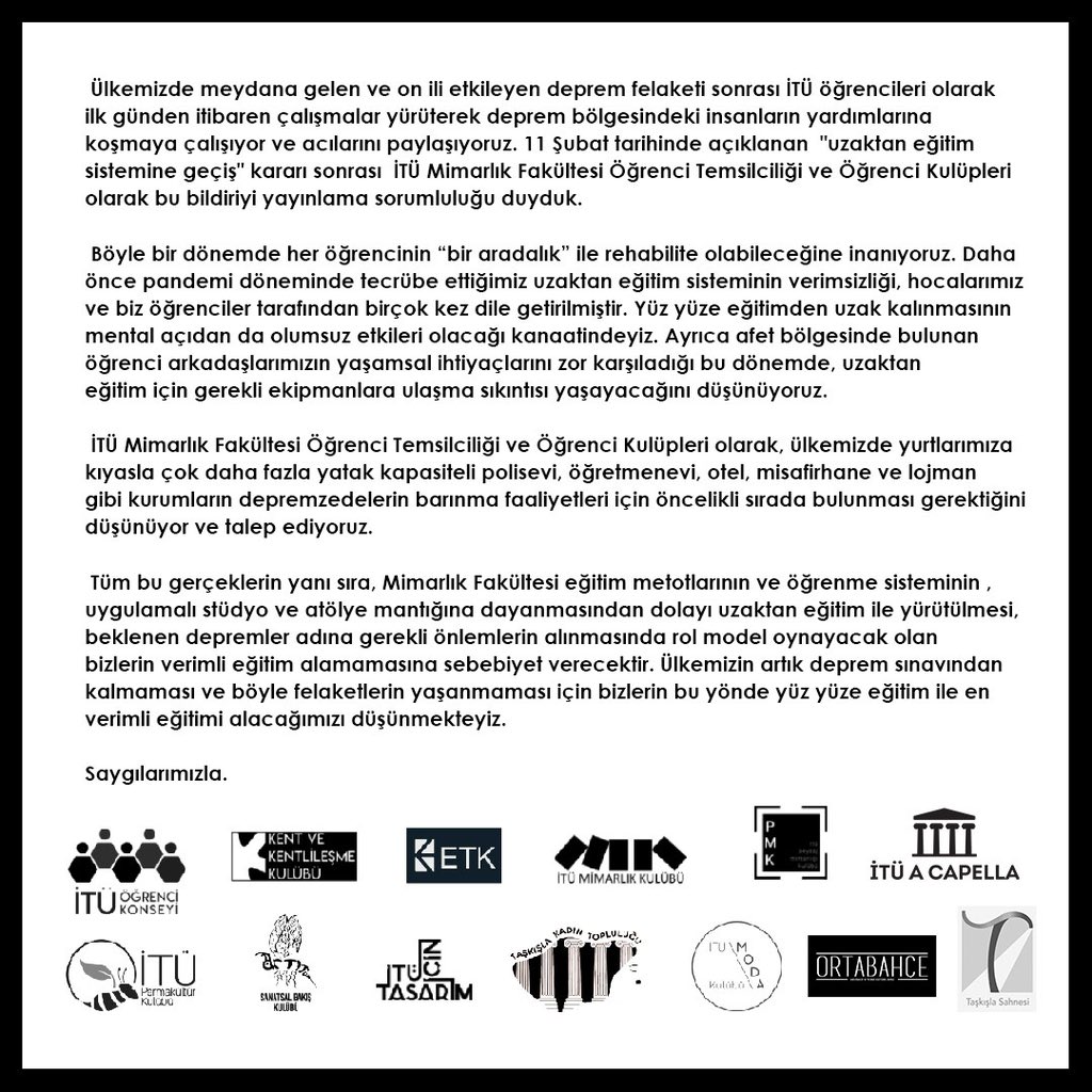 Açıklama yapın #universitelerkapatılmasın