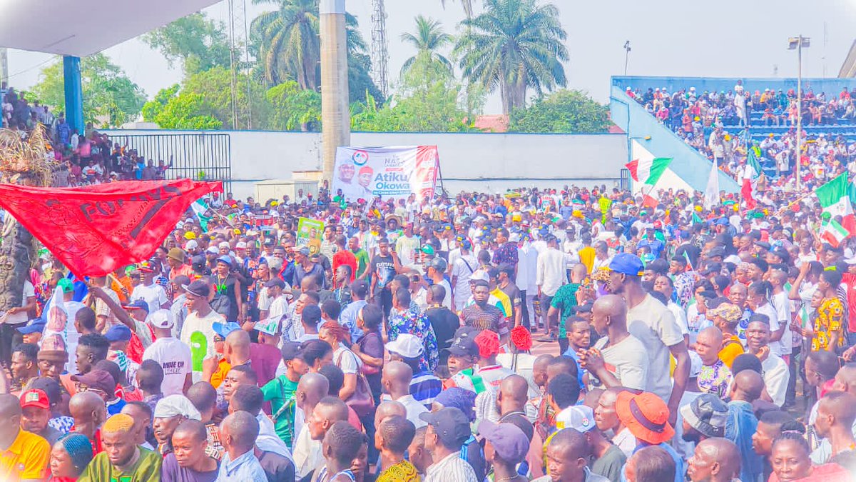 MizCazorla1's tweet photo. Cross River thank you for your support. Cross River is PDP. PDP is Cross River. We will #RecoverCrossRiverWithPDP #RecoverCrossRiverWithAtiku https://t.co/c9Mq9OkH2D