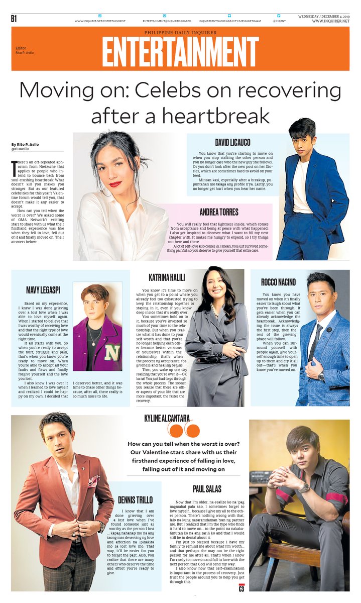 InqEnt's tweet image. Valentine forum: Celebs on recovering after a heartbreak

entertainment.inquirer.net/485877/moving-…

@InqEnt @gmanetwork #valentines #DennisTrillo @davidlicauco #KatrinaHalili #MavyLegaspi @nacinorocco #PaulSalas @2002kyline @mikeequintos @AlfredVargasPH #ShayneSava #entertainment
