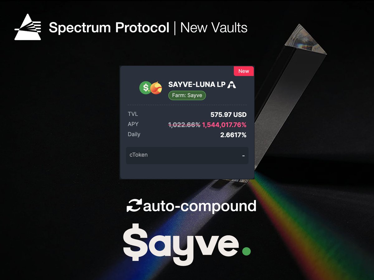 Spectrum Protocol tweet media