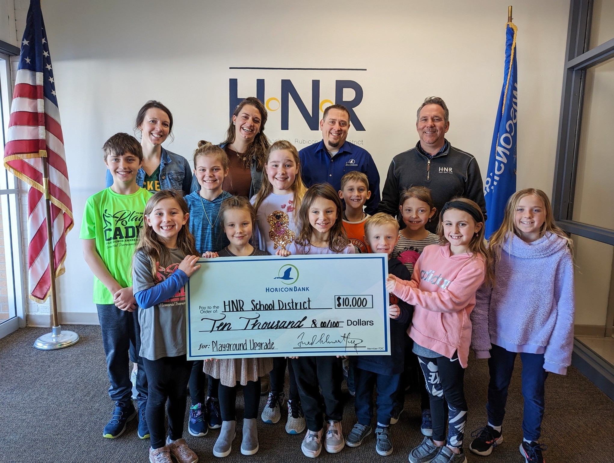 Horicon Bank on Twitter "We are thrilled to present this 10,000 check to Herman Neosho Rubicon