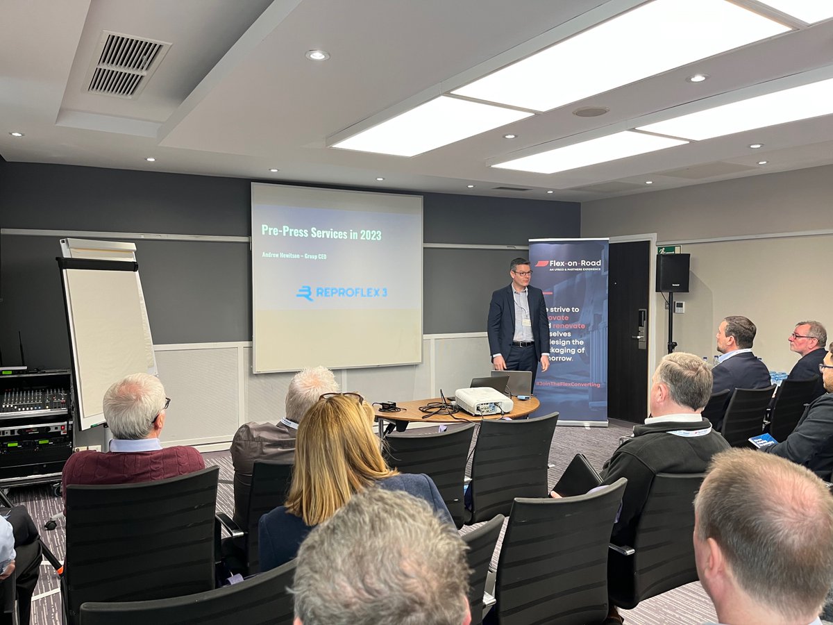 Reproflex3's tweet image. Last week we had the pleasure of joining #Uteco and partners in Manchester and Dublin for ‘Flex on Road.’ 
linkedin.com/posts/reprofle…
#FlexOnRoad #Uteco #flexiblepackaging #flexo #printing #converting #prepress #flexo #sustainability #knowledgesharing
#industryevent #networking