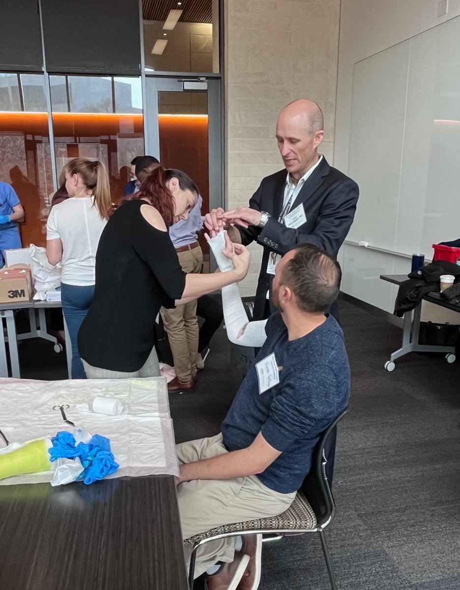 KidBonesATX's tweet photo. Faculty and attendees joined us from all over the country for the 7th Annual Kaye Wilkins Pediatric Fracture Course in an effort to provide better pediatric orthopedic care for our communities! 

#pediatricorthopedics https://t.co/UK20M9Rx7o