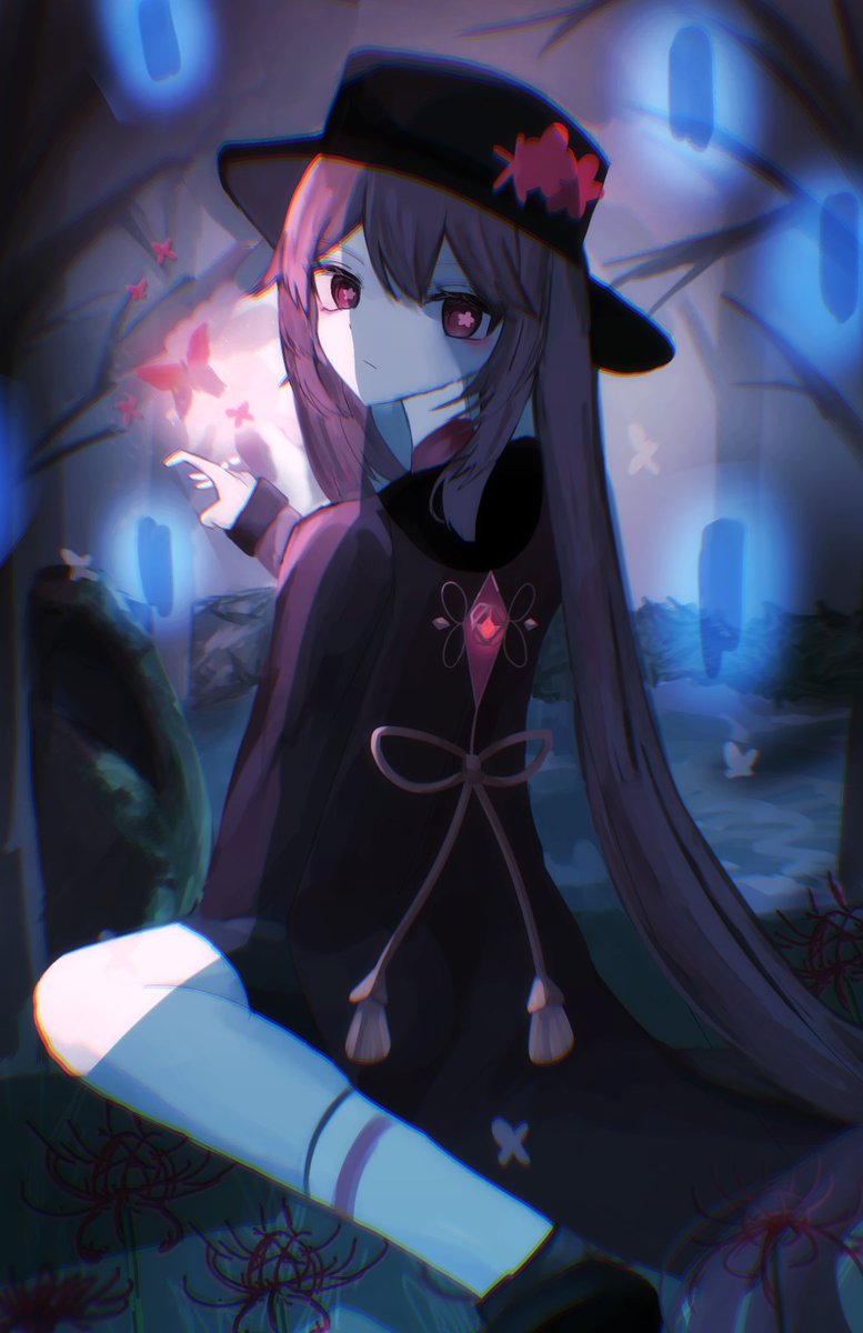 ？
#胡桃イラストコンテスト　#HuTao  #GenshinImpact