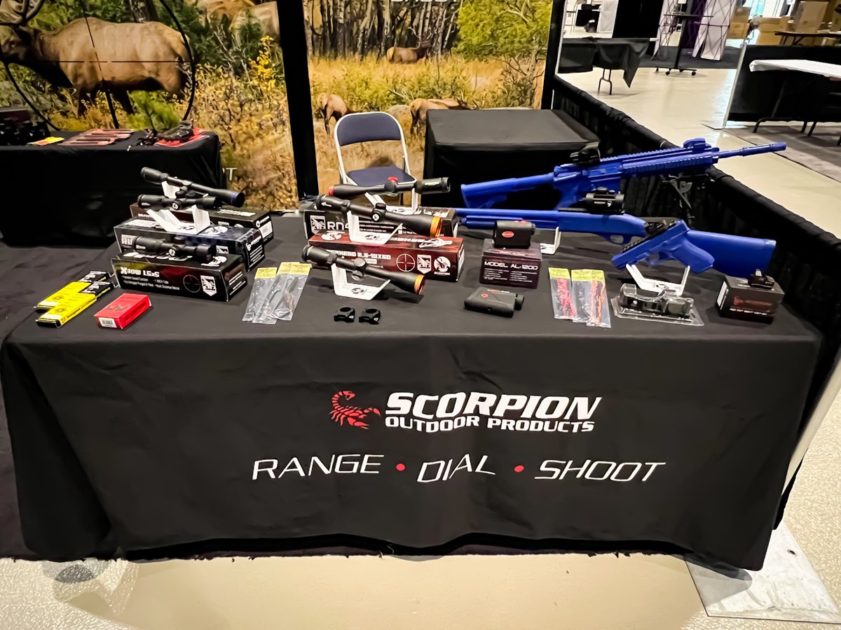 ScorpionOutdoor's tweet photo. Huge thank you to @csaaaofficial for having us at their National Trade Show!

We are doing our part to help provide and spread quality scopes and accessories to YOU 👍

#scorpionoutdoors #csaaa #tradeshow #gunshow #hunting #calgary #gunrights #guncontrol https://t.co/NshjcoRLwx