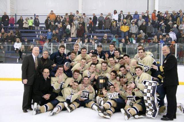 It's the week of #CrabPot2023. While you anxiously await the games this weekend, here's a throwback to the 2013 champs. Join us Friday for the 1st round. <a href="/TowsonHockey/">TU Ice Hockey</a> takes on <a href="/TerpsHockey/">Maryland Hockey</a> at 5pm. NAVY and <a href="/SUACHAHockey/">Stevenson University ACHA Hockey</a> face off at 8pm.