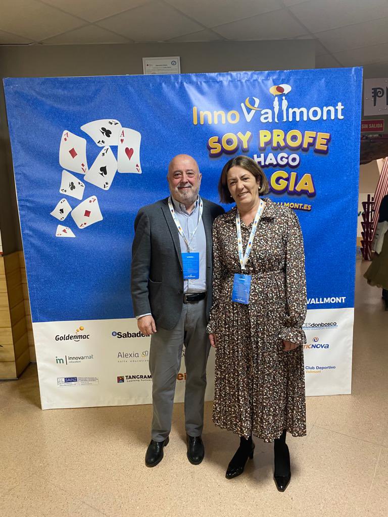 CECEMADRID's tweet photo. Este sábado pudimos estar en la I Jornada de Educación organizada por el @colegiovallmont : @InnoVallmont . Enhorabuena por los ponentes y por ser lugar de encuentro de tantos profesionales de la educación. Magnífico momento para recargar “pilas” educativas. https://t.co/JSOwdG7G99