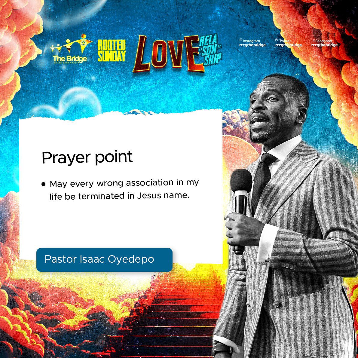 LekeAdeboye's tweet photo. There is nothing working perfectly in our nation #Nigeria except Christianity
#rootedsunday #relasonship #rccgthebridge https://t.co/PB4aaYdJ6Y