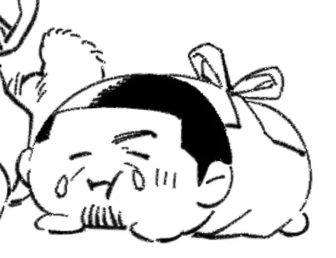 この1年で1番チョコが描かれる日に🌾を描いている。のる島ぁ 