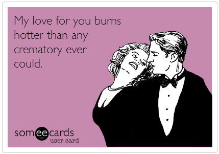 funeralOne's tweet photo. Ahh Valentine's Day is almost upon us ❤️

Tag your sweetie or that hopelessly romantic funeral pro 🔥 🚒   

#FuneralPros #ValentinesDay #funerallife #funeralfunnies #funeralhumor #funeraldirector https://t.co/p9vhAR5Rav