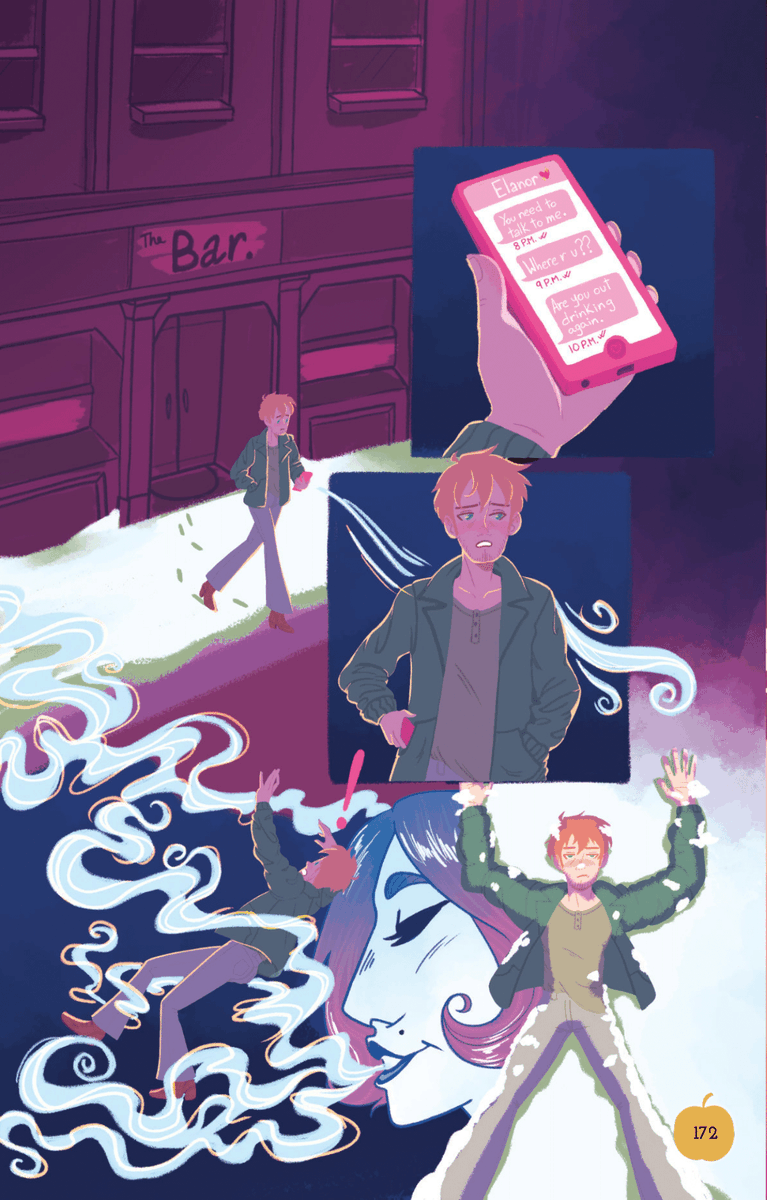 MxAndromeda's tweet photo. Here is the short trans romance comic I wrote for @discordcomics' anthology @AnthologyNectar (which was nominated for a @LambdaLiterary award!)

Art is by the amazing @cowgirlongirl, and the anthology was edited by @TabKimpton and @MxHarryBentley

CW: sex, alcohol

[1-4/16] https://t.co/O1wP4nALz9