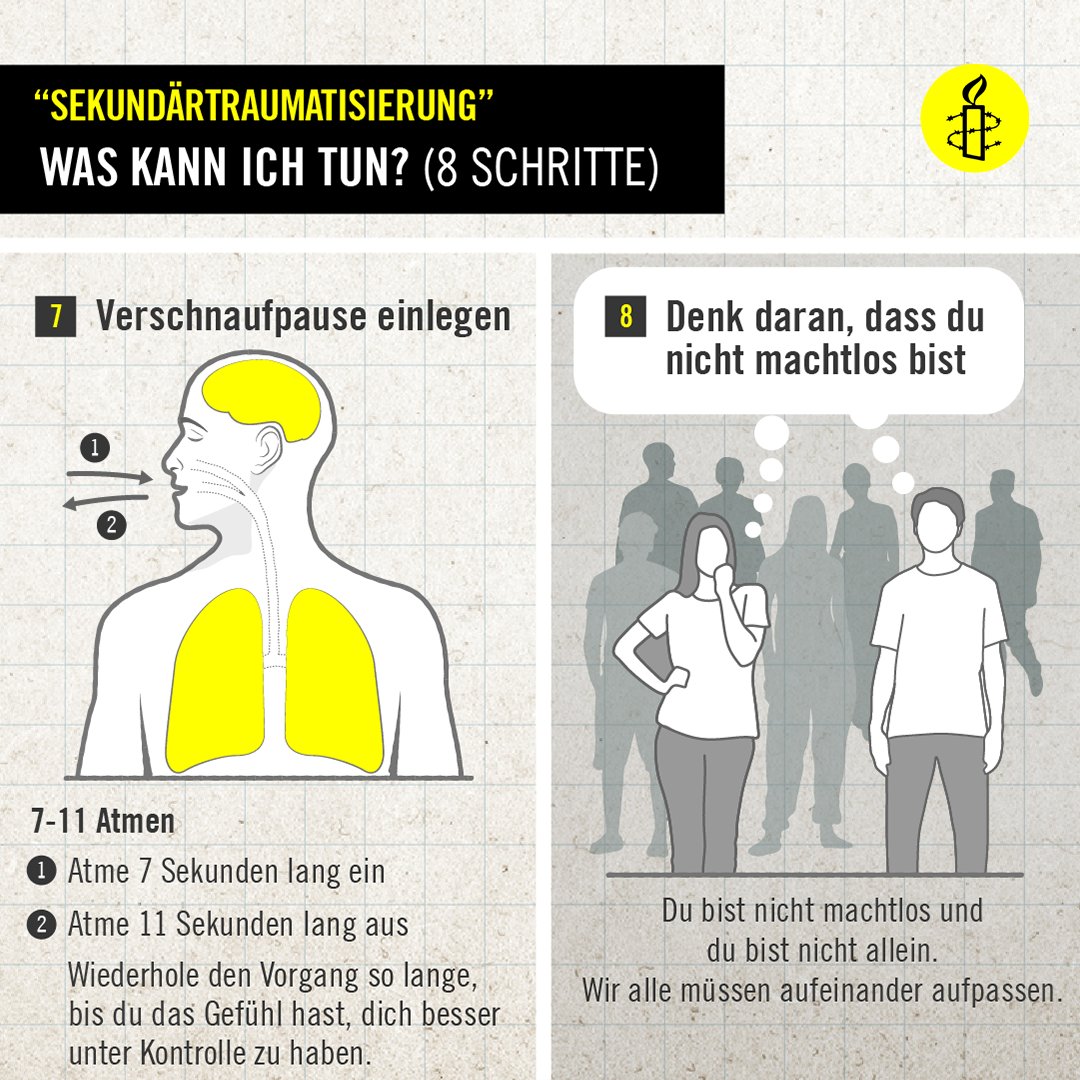 amnesty_de's tweet image. Vielleicht fühlst du dich gerade ohnmächtig und machtlos angesichts der Situation? 

Falls ja, hilft dir vielleicht der Inhalt dieses Tweets. 

Eventuell kennst du ja auch jemanden, dem es derzeit mental nicht gut geht. #PlzRT