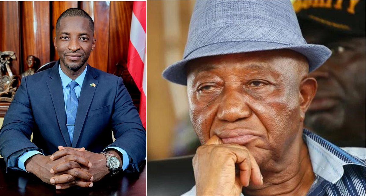 liberiapp's tweet photo. Voters in Lofa County will have a serious choice to make in October.  Will they stick with the elder and tested statesman former VP, Joe #Boakai, or turn the page to the younger and more energetic Dr. #Moniba? #Elections2023 #Liberia https://t.co/79aD4rfnu0