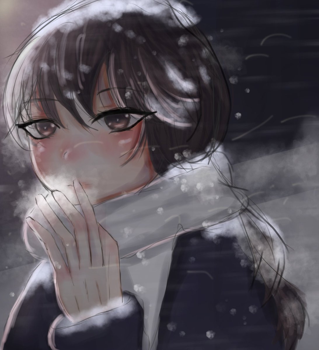 chxtaku's tweet photo. Blushhhhhh :333 #artmootspls #digitalartist #ibisPaintX https://t.co/PIaGZmGP4a