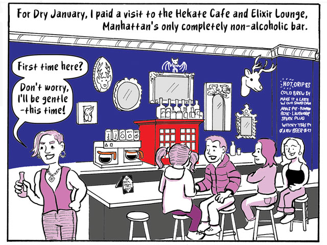 Bill Roundy (@bartoonist) on Twitter photo My Dry January review of the "sober bar" Hekate is up now <a href="/TheVillageSun/">The Village Sun</a>! thevillagesun.com/bar-scrawl-by-… My Dry January review of the "sober bar" Hekate is up now <a href="/TheVillageSun/">The Village Sun</a>! thevillagesun.com/bar-scrawl-by-…