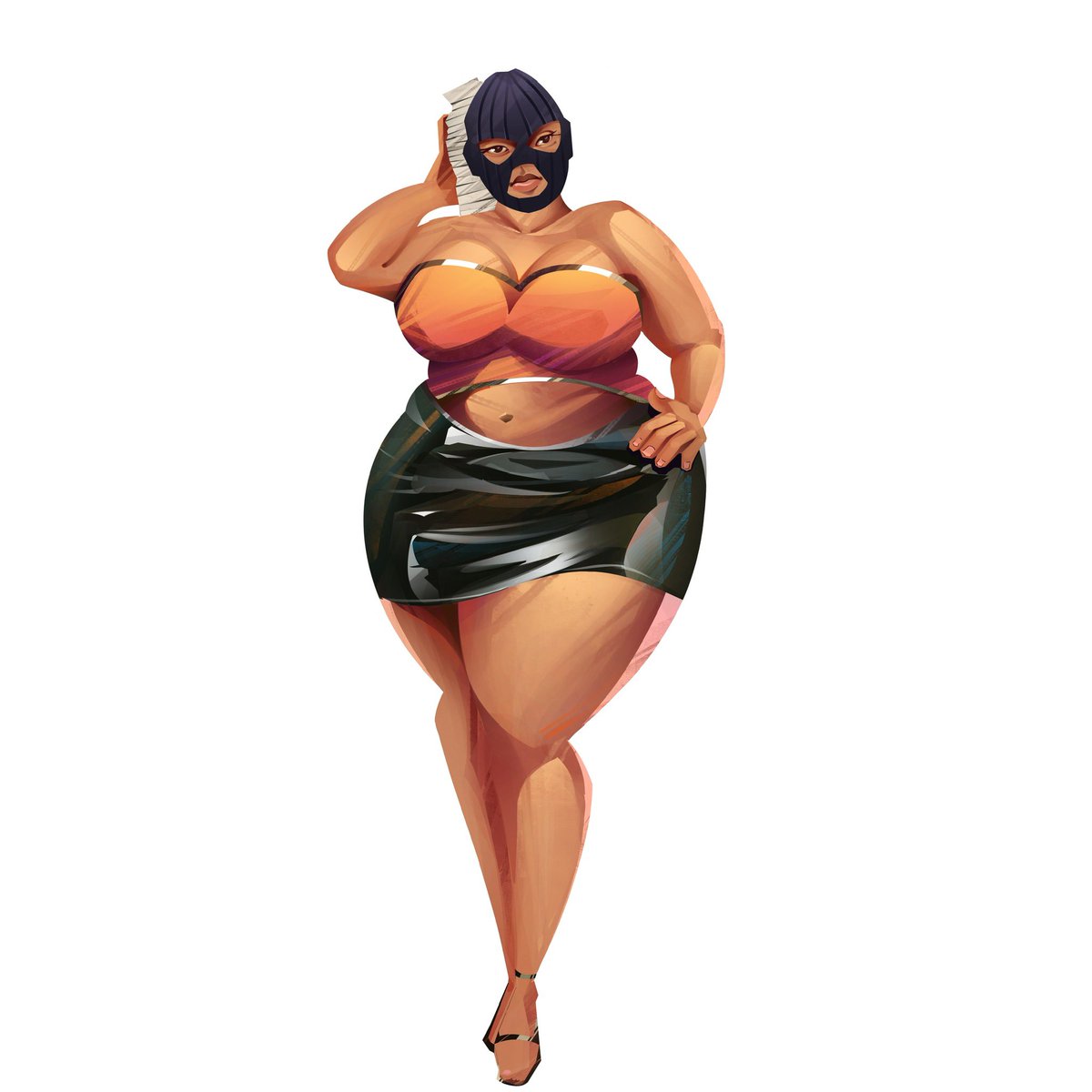 IvyMali's tweet photo. CARTOON ILLUSTRATION DONE AND DELIVERED TO @bosssladd  I APPRECIATE YOU SO MUCH GIRL FOR THIS OPPORTUNITY.❤️❤️ https://t.co/yqHJi7tVrG