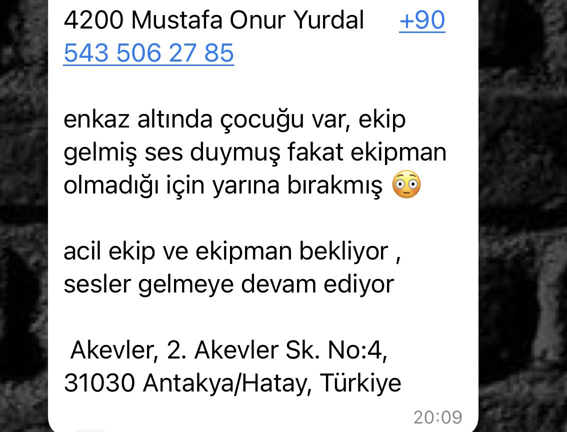 Sltn_cicek's tweet photo. 190’ıncı  saat arkadaş yaşıyorlar ! @HASOsyalmedya https://t.co/nQJu3bSaMU
