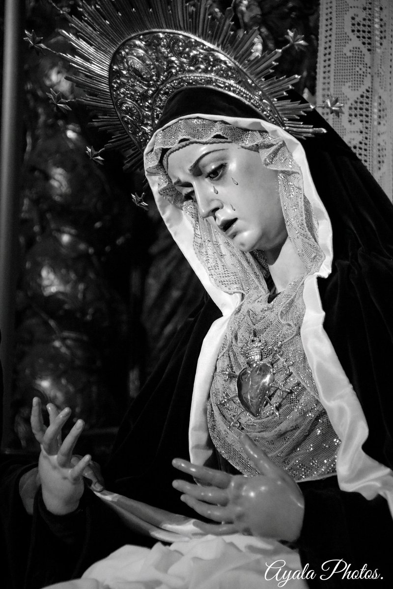 Mater Dolorosa. @RealHdadServita @ElSevillana @maria_materdei @rocioamaya29 @SSantaSevillana #servitas