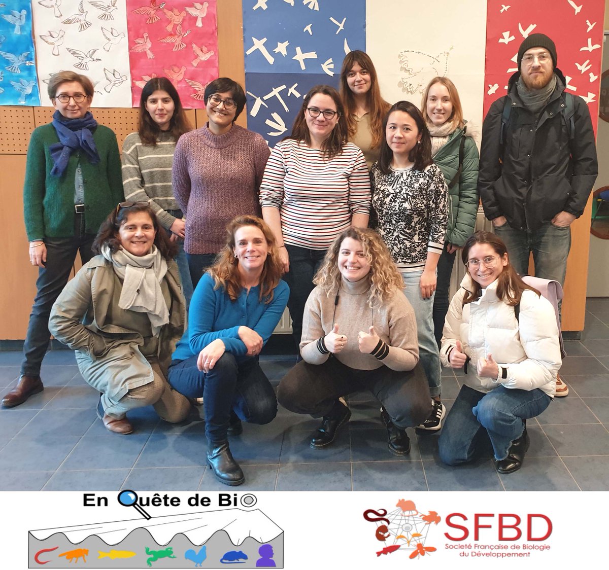 Bardin Lab @bardinlab.bsky.social (@bardinlab) on Twitter photo A fun day of <a href="/SFBD/">SFbd</a> outreach with the En Qûete de Bio program! 225 kids at the Ecole Primaire Emilie et Germaine Tillion in St Mandé ! Thanks outreach participants from <a href="/institut_curie/">Institut Curie</a> <a href="/DrosoPachea/">Bénédicte Lefèvre</a> <a href="/GraciaMlanie1/">Gracia Mélanie</a> <a href="/Soraya_Rabahi/">Soraya</a> <a href="/EmmaTorun/">Emma T.</a>,friends at <a href="/IJMonod/">Institut Jacques Monod</a>, and @Michael__Rera A fun day of <a href="/SFBD/">SFbd</a> outreach with the En Qûete de Bio program! 225 kids at the Ecole Primaire Emilie et Germaine Tillion in St Mandé ! Thanks outreach participants from <a href="/institut_curie/">Institut Curie</a> <a href="/DrosoPachea/">Bénédicte Lefèvre</a> <a href="/GraciaMlanie1/">Gracia Mélanie</a> <a href="/Soraya_Rabahi/">Soraya</a> <a href="/EmmaTorun/">Emma T.</a>,friends at <a href="/IJMonod/">Institut Jacques Monod</a>, and @Michael__Rera