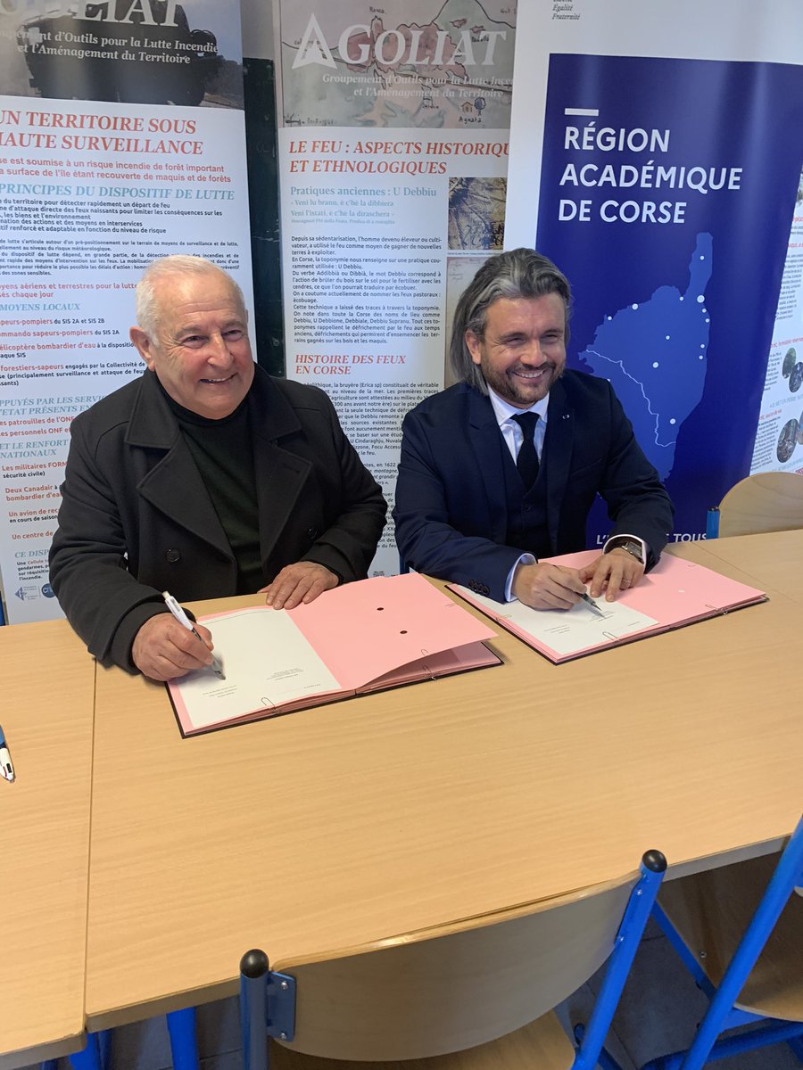 vselvini's tweet photo. Après l’obtention du label Ecoscola @Le_SYVADEC l’école de Vivariu est intégrée à la convention de partenariat Rectorat de Corse @parcudicorsica pour sensibiliser les plus jeunes à la protection de l’environnement et de notre écosystème @PhiAgresti https://t.co/bdev3EBd1l