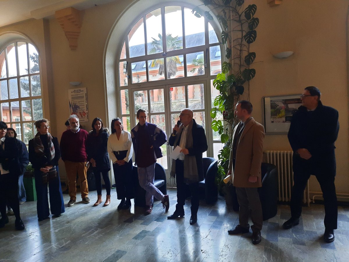 acTlseEG: RT <a href="/NCoumes/">NCoumes</a>: C'est parti pour le vernissage. Accompagnement assuré par les BTS2 tourisme @cdilgf <a href="/acTlseEG/">EGTlse</a> <a href="/btstourismefoix/">BTS Tourisme Foix</a> <a href="/phsoula/">Philippe SOULA</a>