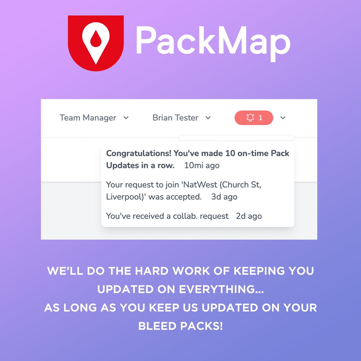 PackMap tweet media