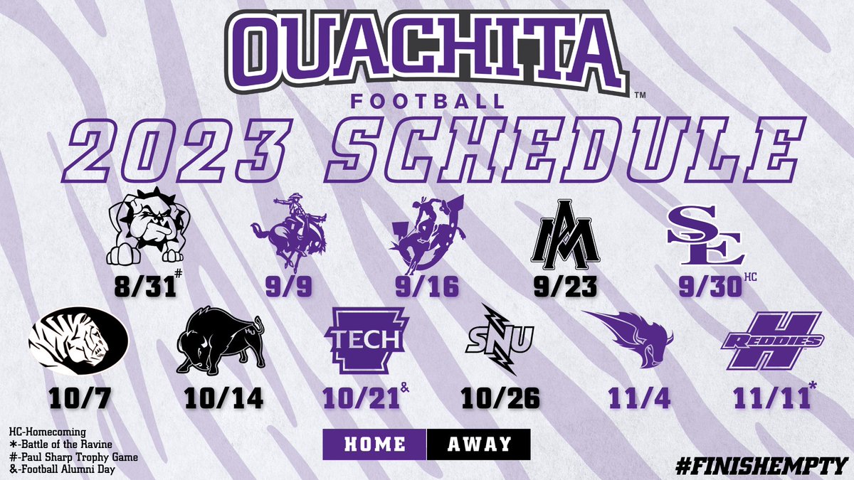 Mark your calendars... August 31 will be here fast!

Read more: bit.ly/3xhIzRt

#D2FB #FinishEmpty #BringYourRoar 🐅