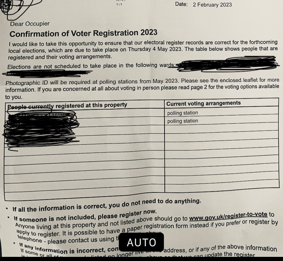 PoopSaint's tweet photo. Voter ID needed because voting is not for the poors. #ToryCorruption https://t.co/aWx2EyrFNt