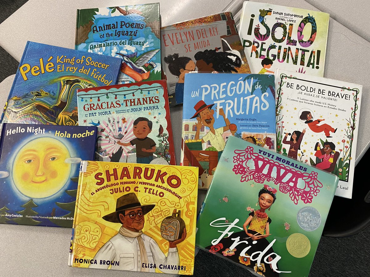 Getting ready for our upcoming Spanish Book Tour to our feeder elementary schools! My Spanish Speakers class has been working hard to record <a href="/FlipgridEvents/">Flip Events</a> videos for them and now they get to read aloud to them in person!#proudteacher <a href="/HumbleISD_WMS/">Woodcreek Middle</a> <a href="/MoliverMediaSp/">Misty Oliver</a> #RTBWMS