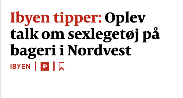 Så mangler vi kun lige Glenn Bech, også kan det heller ikke blive meget mere peak København