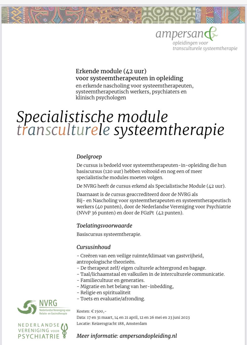 Laatste kans, inschrijving sluit 24/2!