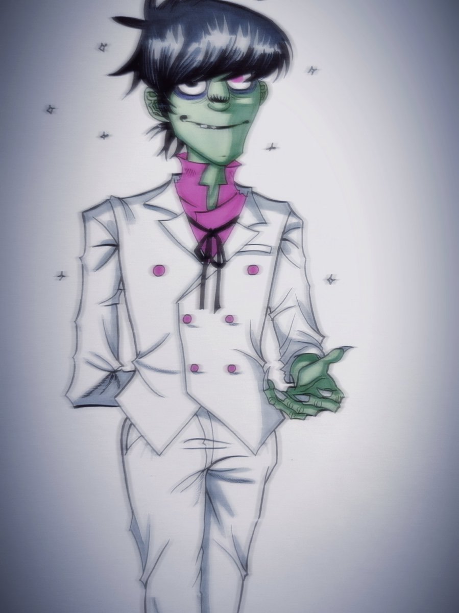 mlxg94's tweet photo. #gorillaz #gorillazfanart #fanart #Valentine's Day #2d #gorillaz2d #murdoc #murdocniccals #sketch #Sketching #sketches #sketchart #markpen
氛围模糊感 https://t.co/VIyBhyVE6C