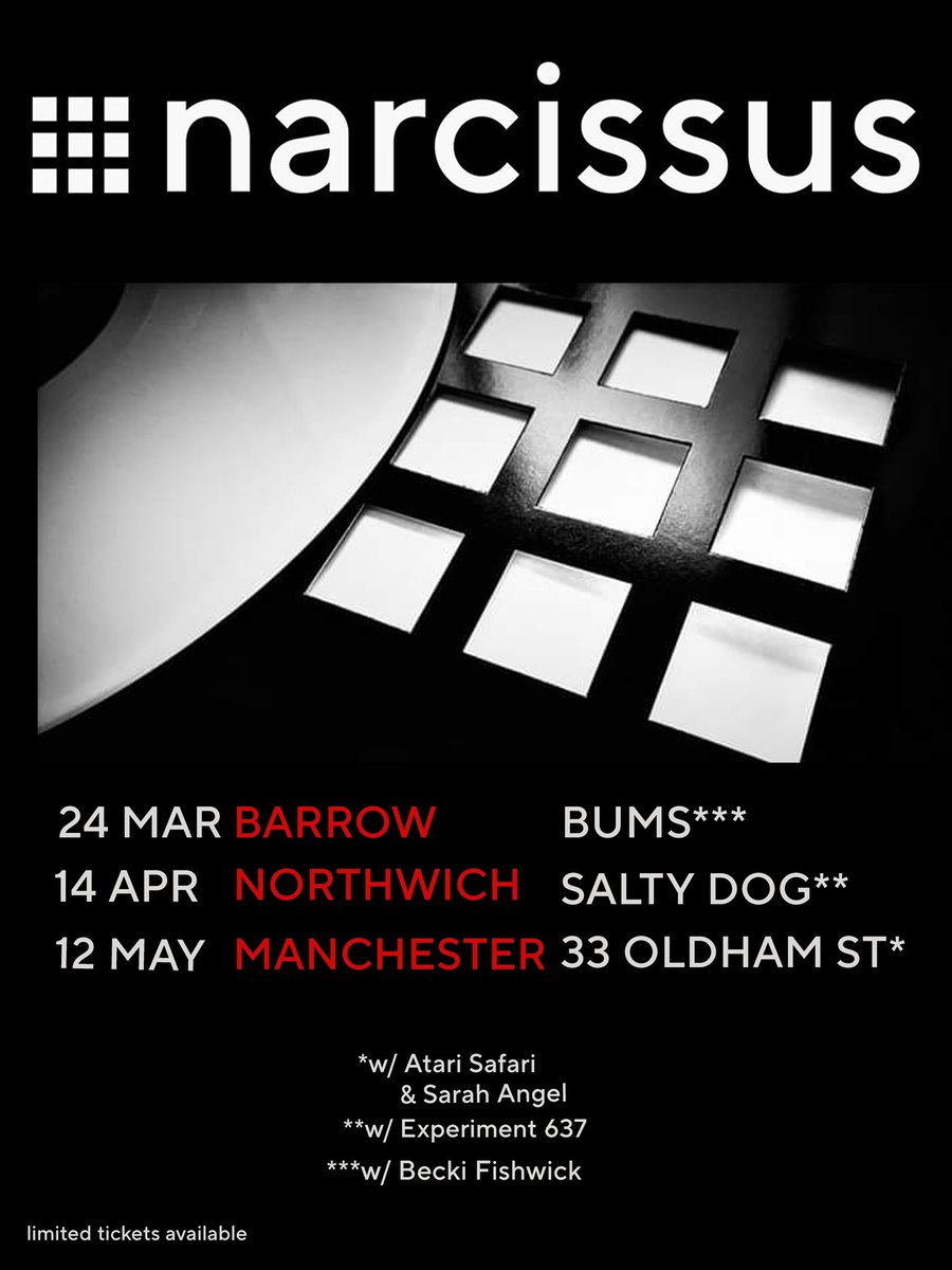 narcissushq's tweet photo. GIG TICKETS.
OUR DEBUT ALBUM.
STREAMING PLATFORMS.
It’s all here >> https://t.co/KNG9PGT2NU https://t.co/ogyiDhgxRG