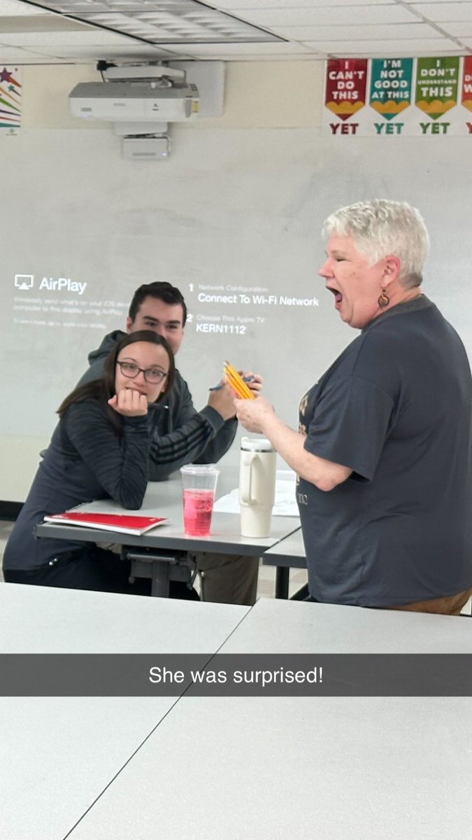 MaryvilleU's tweet photo. Congratulations Sheila Vogel, our first-ever Adjunct Faculty Spotlight Award winner! We found her in class… https://t.co/SgZF3oM68E