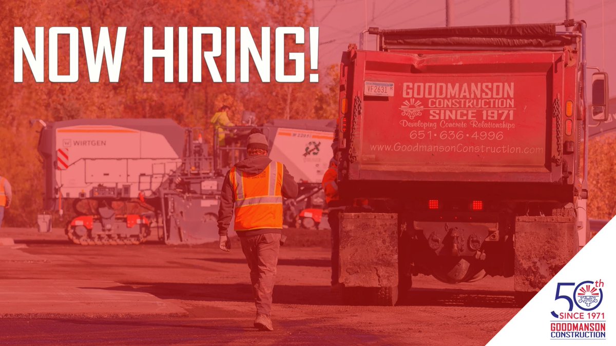 GoodmansonConst's tweet photo. Looking for the next step in your construction career? We have open positions on our website right now!

Apply here: https://t.co/5yKT6CwtjT https://t.co/Bph33Wkk2c
