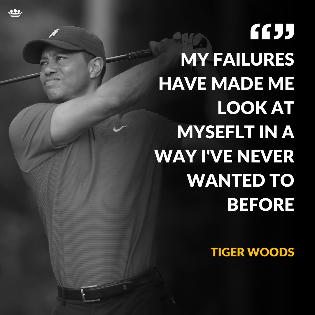 AtavusFootball's tweet photo. Nobody likes to fail. However, it is through failure that we learn and look at ourselves in new ways to grow and improve.
#powerofsport #tigerwoods #learnfromfailure #itsokaytofail #growth #improvement https://t.co/r81esZ3o9o
