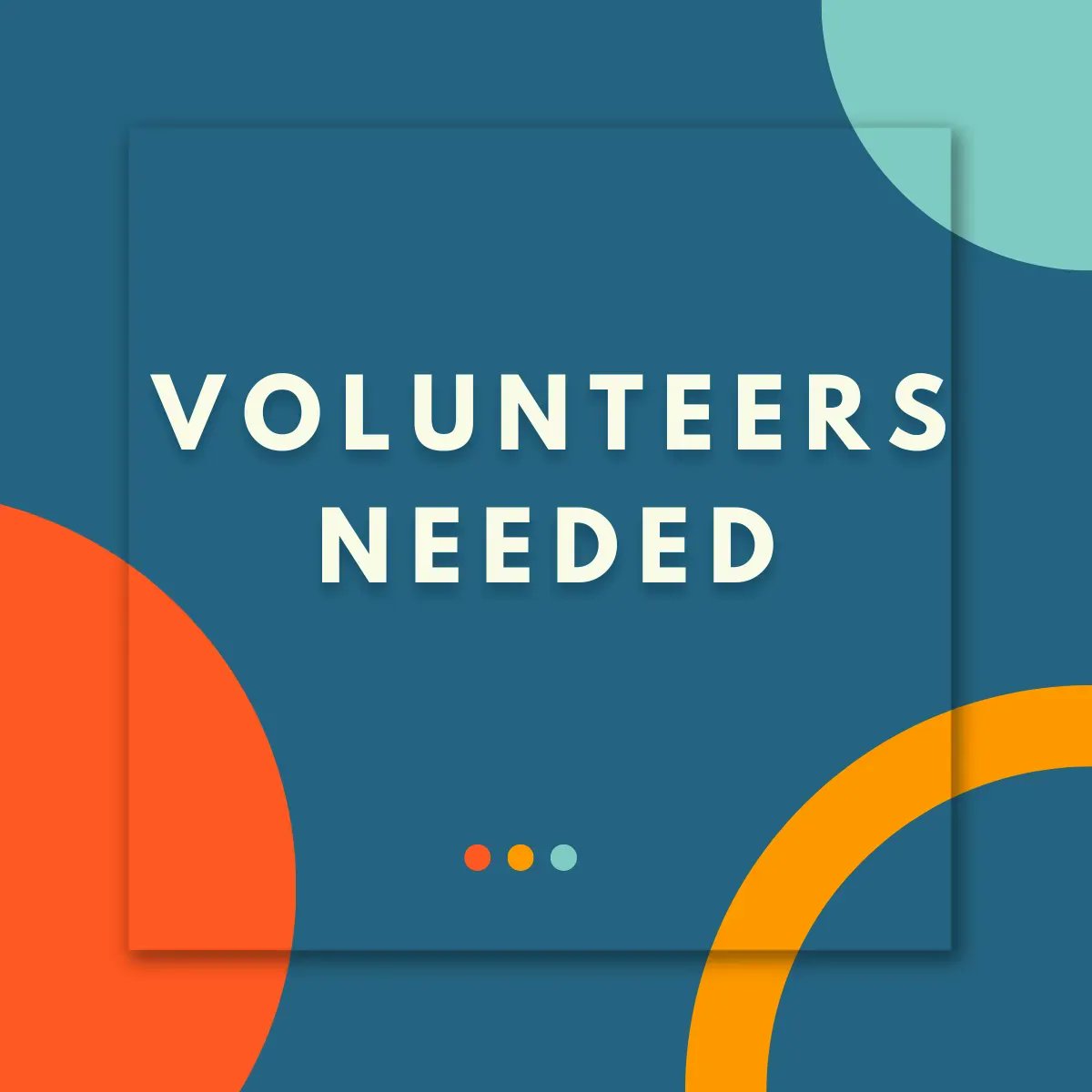 Volunteers needed! We really appreciate the help we receive at the #GLR2023 conference. Check the link below to see if there's a time that works for you.

buff.ly/3E2ChJA 

ID: Blue background with red, orange and green circles in the corner reading "Volunteers Needed."