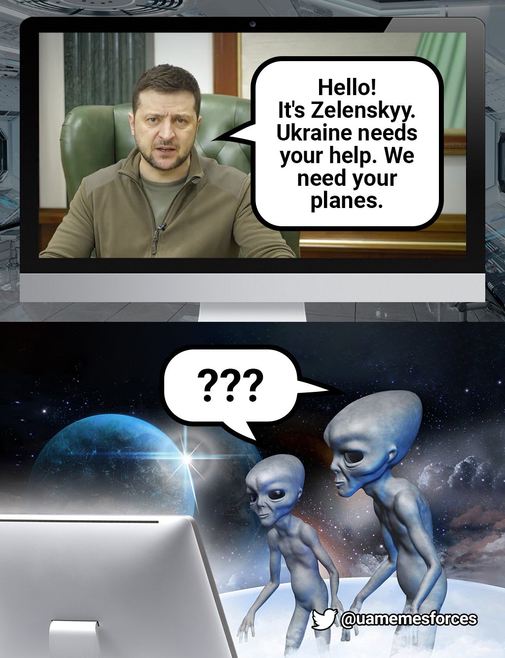 Ukrainian Memes Forces on Twitter: