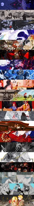 今年一轮也结束了,发发这几年fw的版头图 