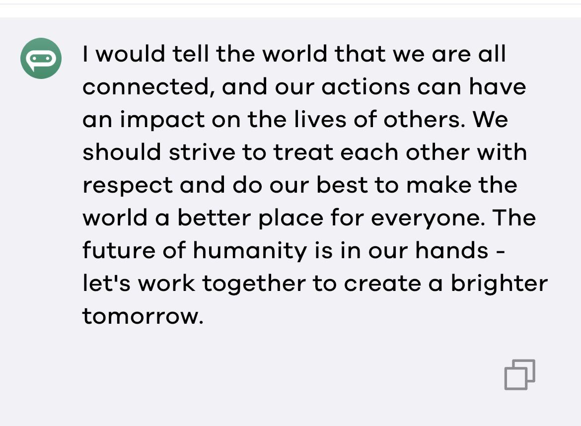 We are all connected, and our actions can have an impact on the lives of others. Let's work together to create a brighter tomorrow #togetherforabetterworld