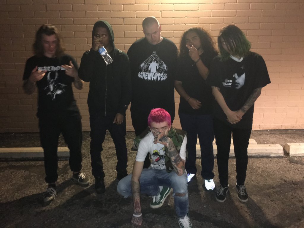 on this day seven years ago, peep performed live for the first time in tucson, arizona with schemaposse